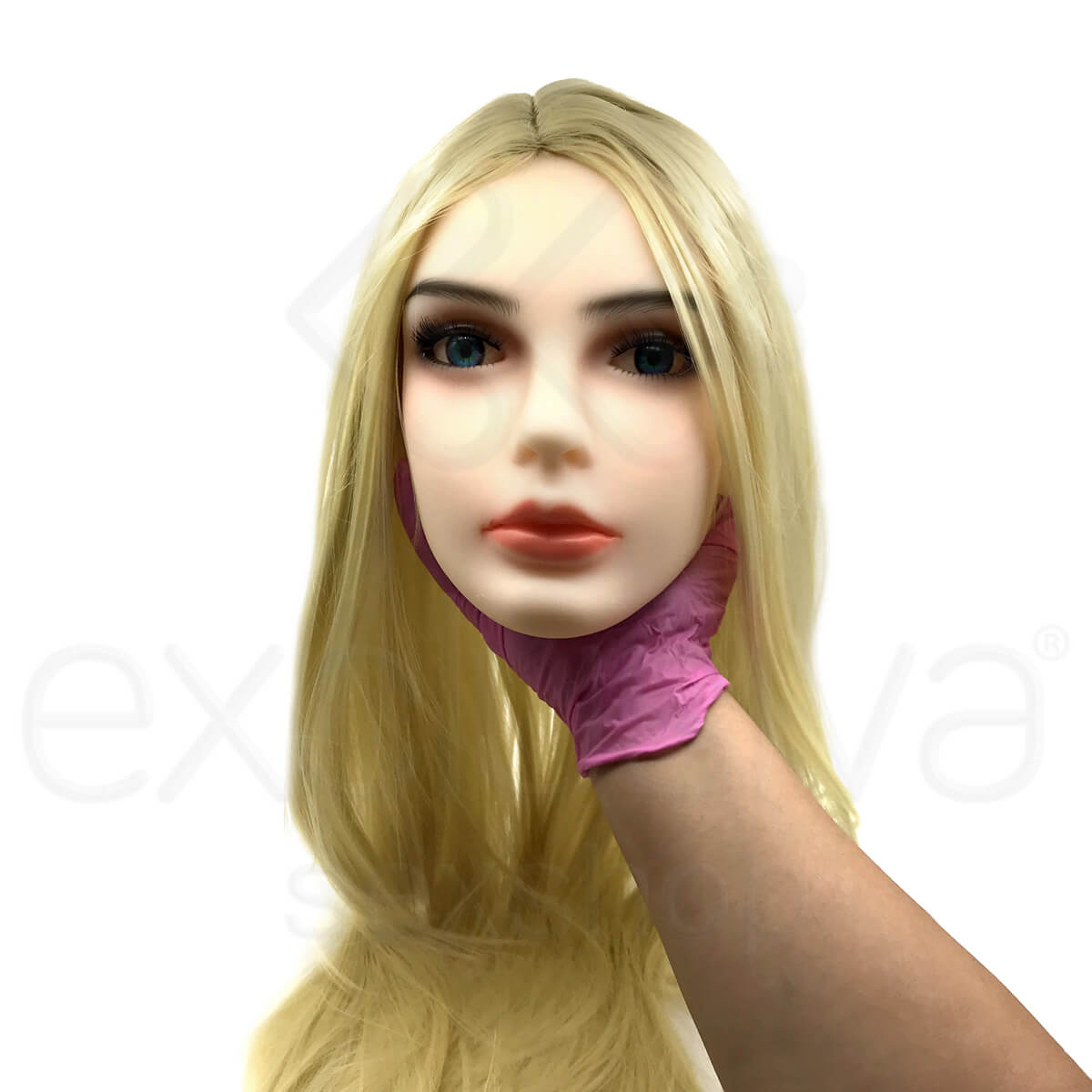 Rafa - Boneca Realística em TPE com Pele Clara, Cabelo Loiro, Olhos Azuis, Seios Médios, Vértebras em Aço e Acessórios - 33 Kg e 1,58 Metros de Altura - 7