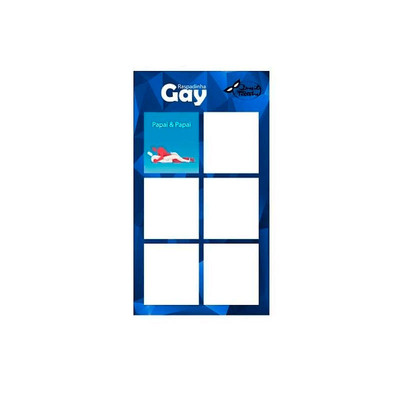 Foto 1 do produto Raspadinha Gay - Brasil Fetiche | Contém 10 Cartelas
