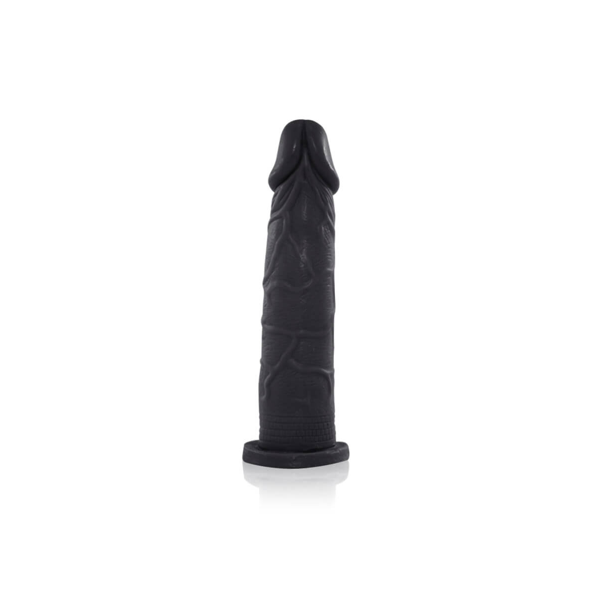 Real Peter - Cinta em Courvin com Prótese em Formato de Pênis Realístico em Silicone sem Vibro - 18 x 3,5 cm | Cor: Preto - 2