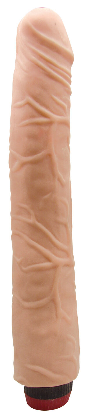 Real Peter Destroyer - Prótese Realística em Formato de Pênis com Veias Super Salientes e Vibro Multivelocidade - 27 x 4,3 cm - 2