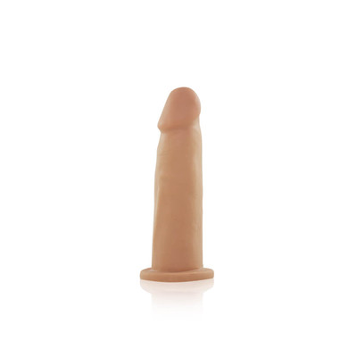 Foto 4 do produto Real Peter Ideal - Prótese Peniana em Forma de Pênis Realístico em PVC com Base Achatada para Cintas Penianas - 13,5 x 3,7 cm