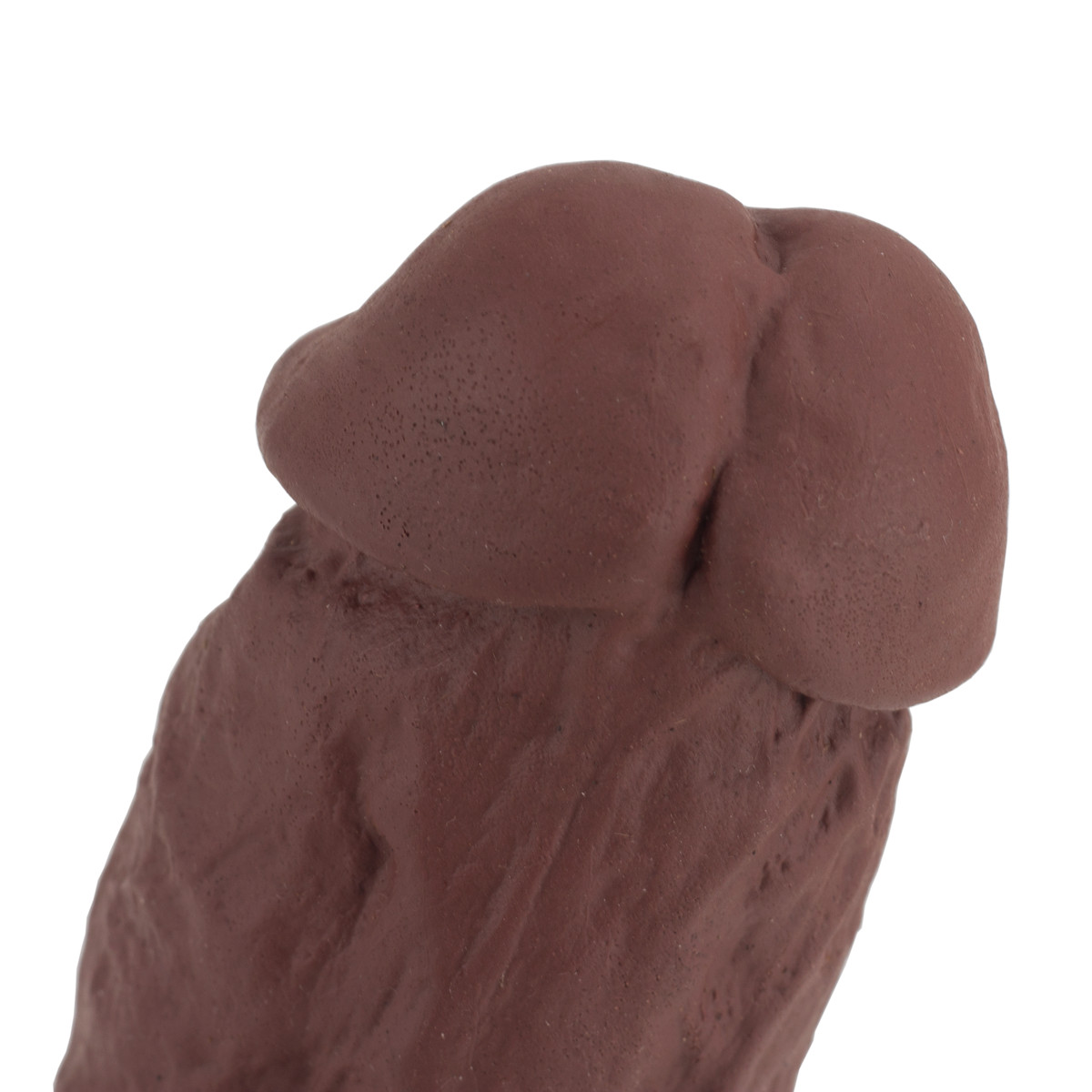 Prótese Peniana Realística com Glande Definida, Veias e Escroto - Real Peter Jamanta | 16,3 x 5 cm | Disponível em 3 Cores - 9