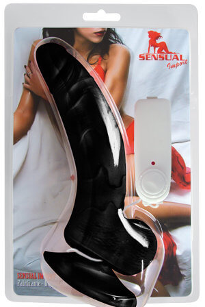 Prótese em Formato de Pênis Curvo com Escroto, Ventosa e Vibração em Multivelocidade - Real Peter | 15 x 3,5 cm | Disponível em 3 Cores - 10