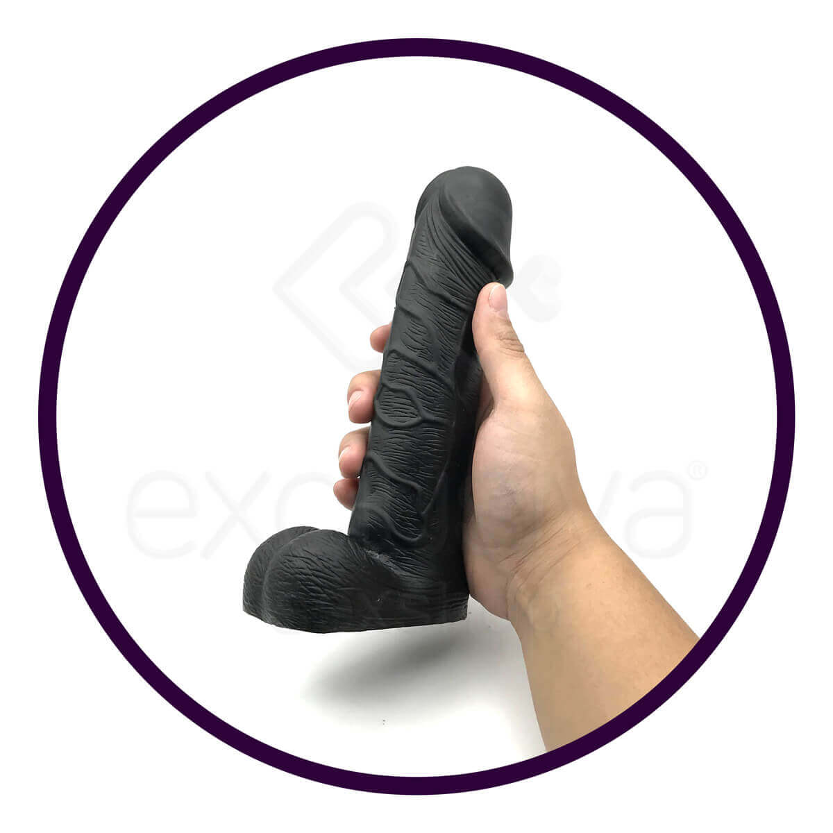 Prótese Realística em Formato de Pênis com Glande Definida, Veias e Escroto - Real Peter | 16,5 x 3,5 cm | Disponível em 2 Cores - 10