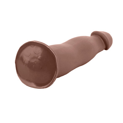 Foto 4 do produto Prótese Realística em Formato de Pênis Liso com Base Achatada - Real Style Fit | 15,3 x 4 cm | Disponível em 3 Cores