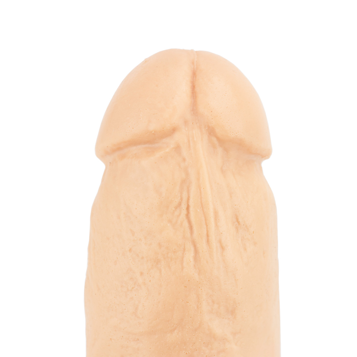 Prótese Peniana Realística com Glande, Texturas de Veias e Resistente à Água - Real Style | 18 x 4,8 cm | Cor: Bege - 9