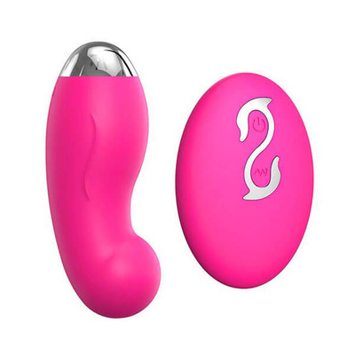 Foto 2 do produto Vibrador Bullet em Silicone com Controle Sem fio e 10 Modos de Vibração - Remote Control Egg - 7,2 x 3,0 cm