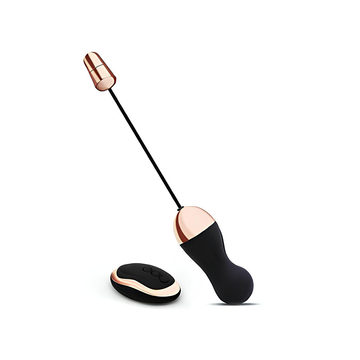 Cápsula Vibratória com 10 Modos de Vibração, Controle Remoto Sem Fio e Recarregável - Remote Control Jump Egg Wee | 8,4 x 2,9 cm | Disponível em 2 Cores - 5