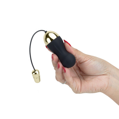 Cápsula Vibratória com 10 Modos de Vibração, Controle Remoto Sem Fio e Recarregável - Remote Control Jump Egg Wee | 8,4 x 2,9 cm | Disponível em 2 Cores