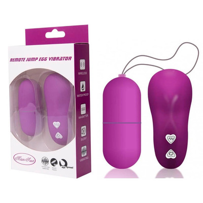 Foto 3 do produto Bullet com 10 Modos de Vibração e Controle Wireless com Indicador em LED - Remote Jump Egg Vibrator | 7 x 3 cm | Disponível em 2 Cores