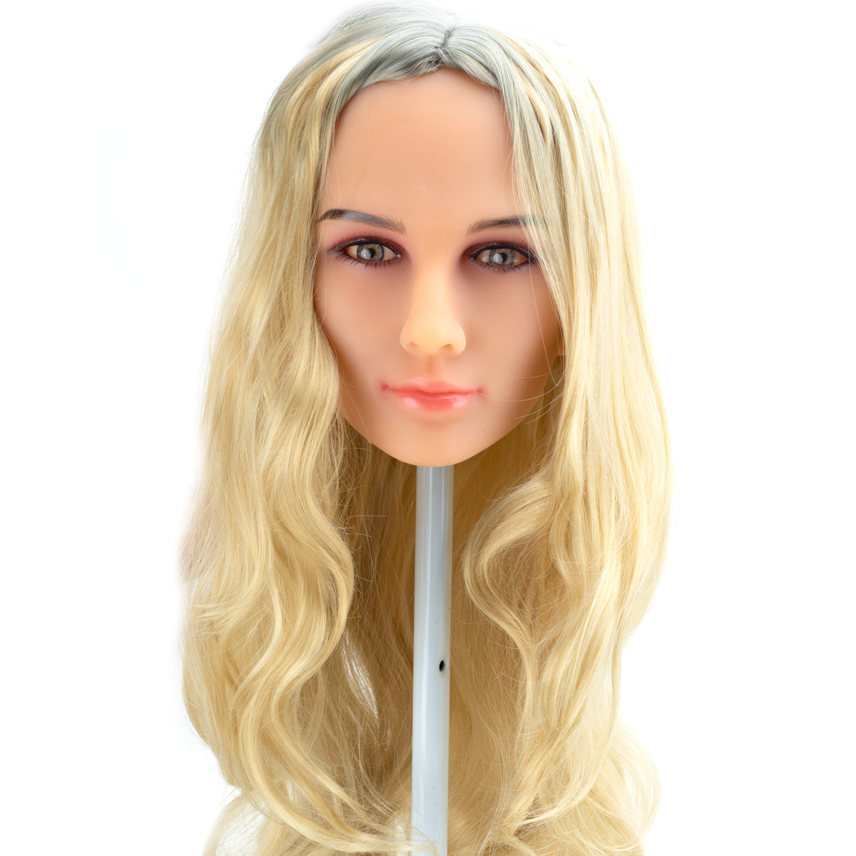 Renata - Boneca Realística em TPE com Cabelo Longo, Olhos Azuis, Seios Fartos, Vértebras em Aço e Acessórios - 29 kg e 1,60 Metros de Altura - 13