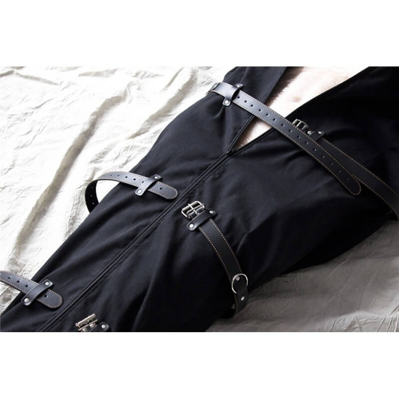 Restritor de Movimentos em Algodão com Fivelas Ajustáveis e Zíper - 3