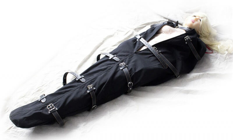 Restritor de Movimentos em Algodão com Fivelas Ajustáveis e Zíper - 2