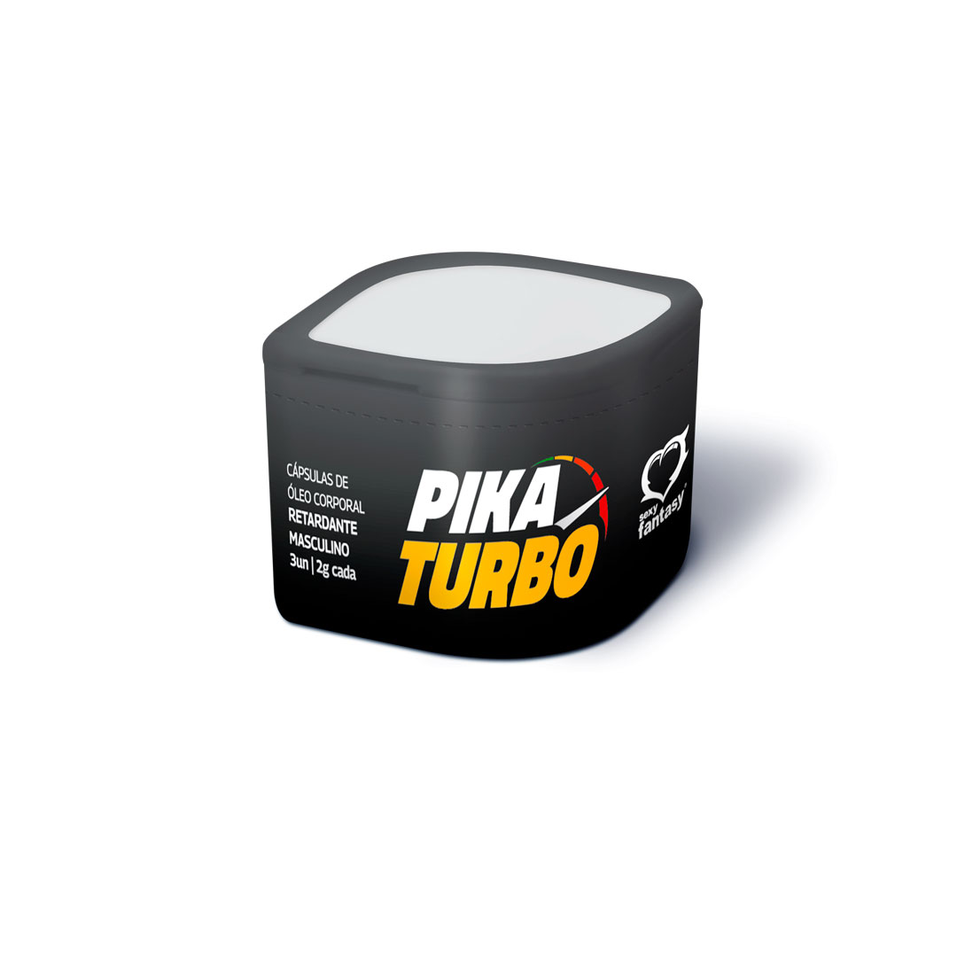 Retardante Masculino em Cápsulas de Óleo - Sexy Fantasy Pika Turbo | 3 Unidades - 2