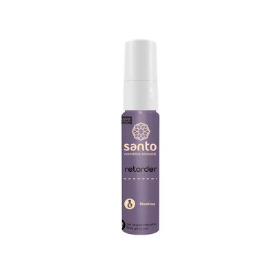 Foto 2 do produto Gel Retardante de Ejaculação e Prolongador de Ereção - Santo Cosméticos Funcionais Retarder | 15g