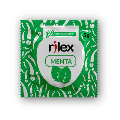 Foto 1 do produto Gel Lubrificante Íntimo em Sachê - Rilex - 5g | Aroma: Menta