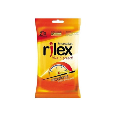 Foto 1 do produto Preservativo Masculino com Efeito Retardante - Rilex Premium Retardante - 3 Unidades