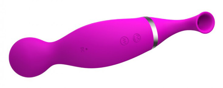 Romance Swan - Estimulador Clitoriano Recarregável com 12 Modos de Sucção e 12 Funções de Vibração, a Prova D'Água - 17,3 x 3,6 cm - 4