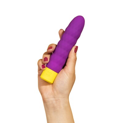 Vibrador Personal Estimulador de Ponto G com 10 Modos de Vibração Recarregável - ROMP Beat | 15,1 x 3,1 cm