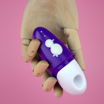 Estimulador de Clítoris Recarregável com 10 Modos de Pulsação e Resistente a Água - ROMP Free | 10,9 x 5,3 cm
