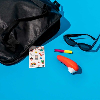 Foto 2 do produto Estimulador de Clítoris com Pressão de Ar e 6 Níveis de Vibrações Intensas - ROMP Switch | 13,3 x 4,5 cm