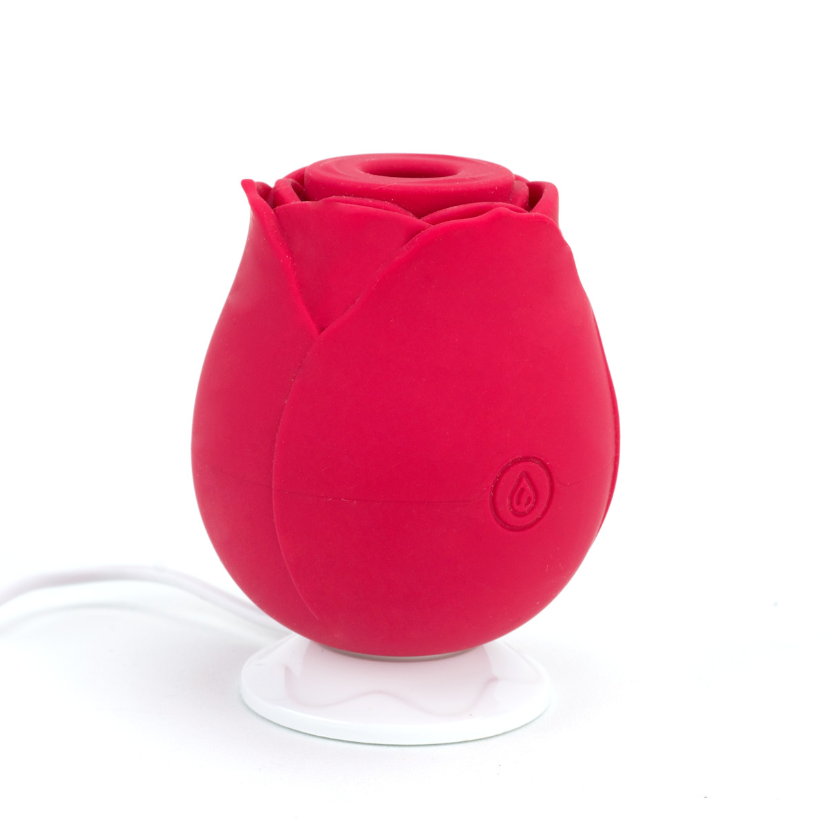 Estimulador Clitoriano Recarregável em Silicone com Formato de Rosa e 10 Modos de Pulsação - Rose Vibrator | 6,5 x 5,7 cm - 4