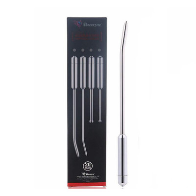 Runyu Vibrating Urethal Sound - Penetrador de Uretra com 20 Modos de Vibrações - 30 x 0,9 cm