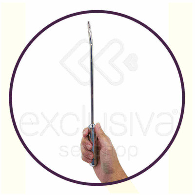 Runyu Vibrating Urethal Sound - Penetrador de Uretra com 20 Modos de Vibrações - 30 x 0,6 cm