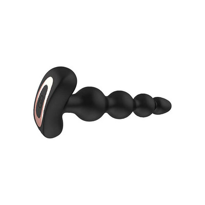 Foto 2 do produto Plug Anal Escalonado em Silicone com 9 Modos de Vibração e Controle Remoto Sem Fio - S Hande Andrew RCT | 15,5 x 3,5 cm