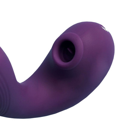 Foto 6 do produto Vibrador de Ponto G com 10 Modos de Vibração e Estimulador de Clitóris com 5 Modos de Pulsação - S-Hande Angel's Wings | 12 x 3,4 cm | Disponível em 2 Cores