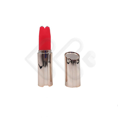 Foto 2 do produto Vibrador no Formato de Batom Recarregável em Silicone com 9 Modos de Vibração e Modo de Choque - S-Hande Betty | 10,4 x 2,4 cm