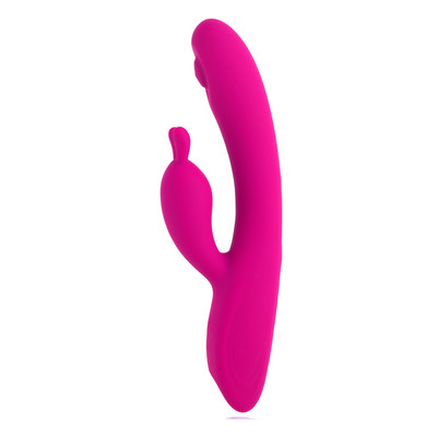 Foto 2 do produto Vibrador Estimulador de Ponto G e Clítoris em Silicone com 9 Modos de Vibrações e Pulsação - S-Hande Candy | 13,4 x 3,4 cm | Disponível em 2 Cores