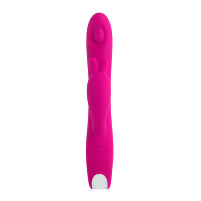 Foto 5 do produto Vibrador Estimulador de Ponto G e Clítoris em Silicone com 9 Modos de Vibrações e Pulsação - S-Hande Candy | 13,4 x 3,4 cm | Disponível em 2 Cores
