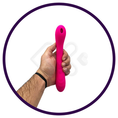 Vibrador Estimulador de Ponto G e Clitóris em Silicone com 9 Modos de Pulsação e Vibração - S Hande Charming | Disponível em 2 Cores
