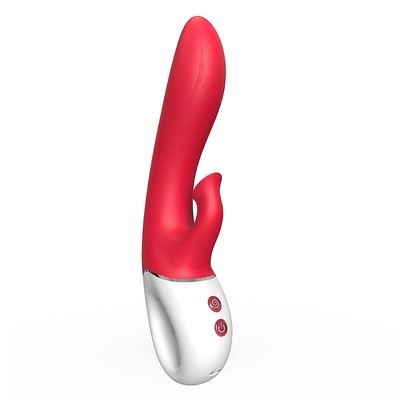 Foto 2 do produto Vibrador Estimulador de Ponto G e Clitóris em Silicone com 9 Modos de Vibração e Sucção - S-Hande DEW | 13 x 3,5 cm | Disponível em 3 Cores