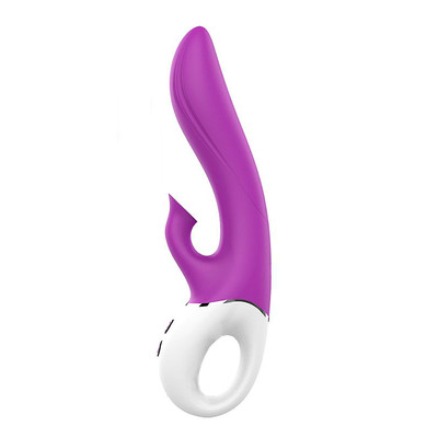 Foto 8 do produto Vibrador Estimulador de Ponto G e Clitóris em Silicone com 9 Modos de Vibração e Sucção - S-Hande DEW | 13 x 3,5 cm | Disponível em 3 Cores