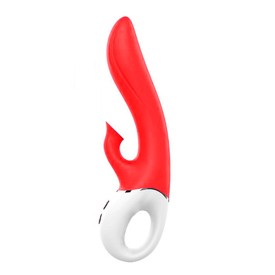 Foto 4 do produto Vibrador Estimulador de Ponto G e Clitóris em Silicone com 9 Modos de Vibração e Sucção - S-Hande DEW | 13 x 3,5 cm | Disponível em 3 Cores