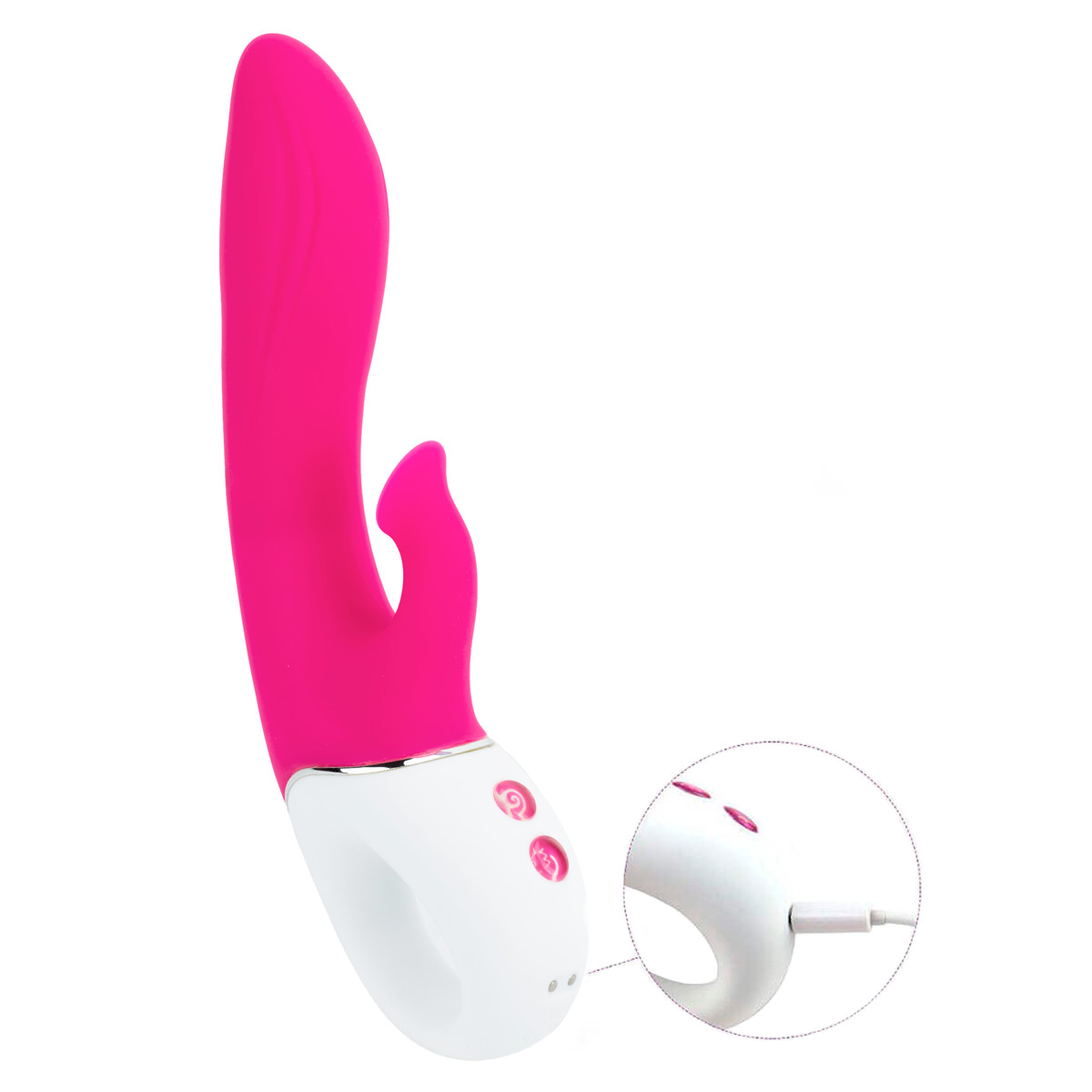 Vibrador Estimulador de Ponto G e Clitóris em Silicone com 9 Modos de Vibração e Sucção - S-Hande DEW | 13 x 3,5 cm | Disponível em 3 Cores - 7