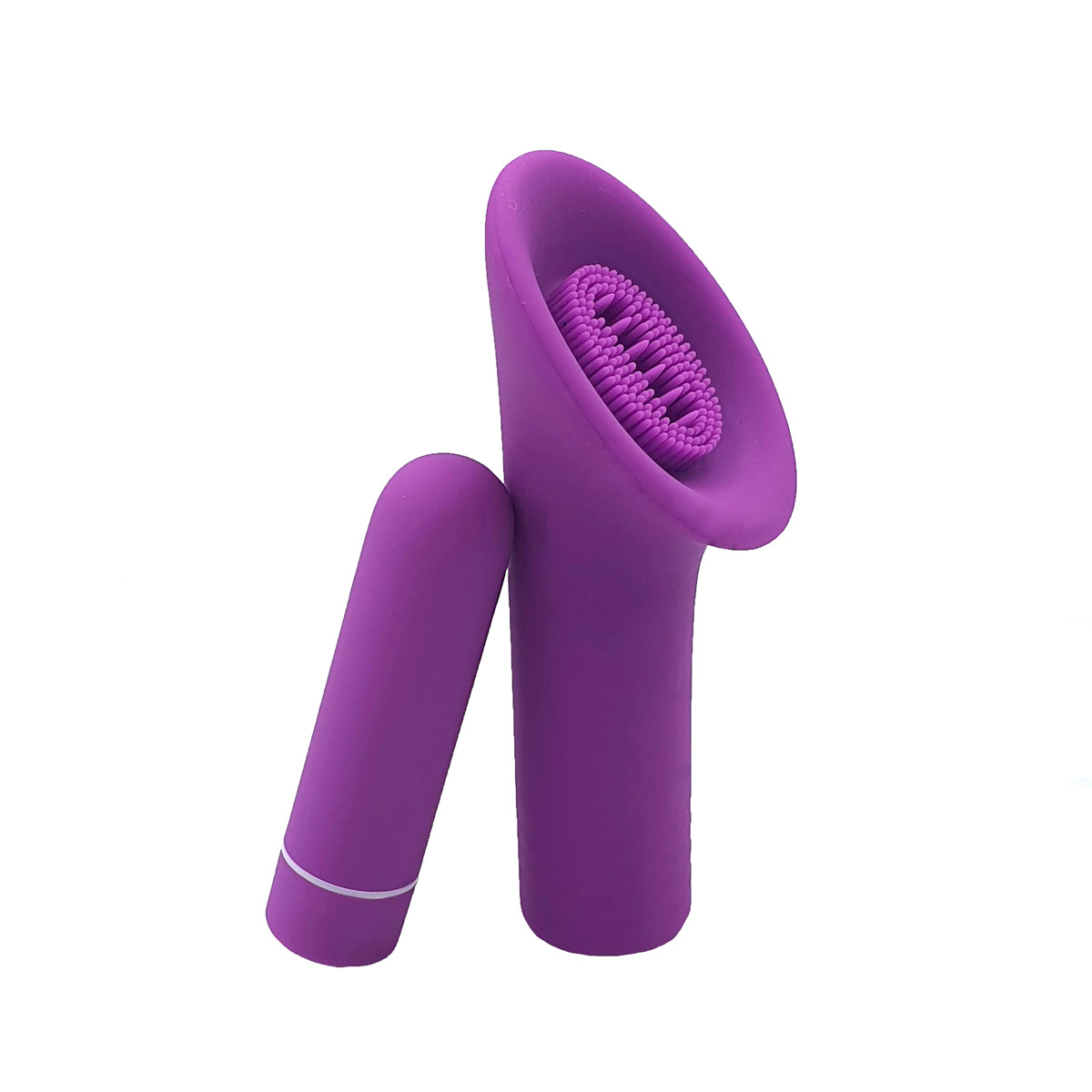 Massageador de Clítoris e Mamilos, Recarregável com 9 Modos de Vibração e Carregamento via USB - S-Hande Glory | 10,5 x 5,5 cm | Disponível em 2 Cores - 3