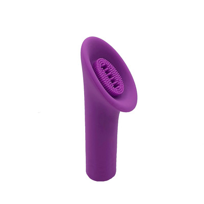 Foto 4 do produto Massageador de Clítoris e Mamilos, Recarregável com 9 Modos de Vibração e Carregamento via USB - S-Hande Glory | 10,5 x 5,5 cm | Disponível em 2 Cores