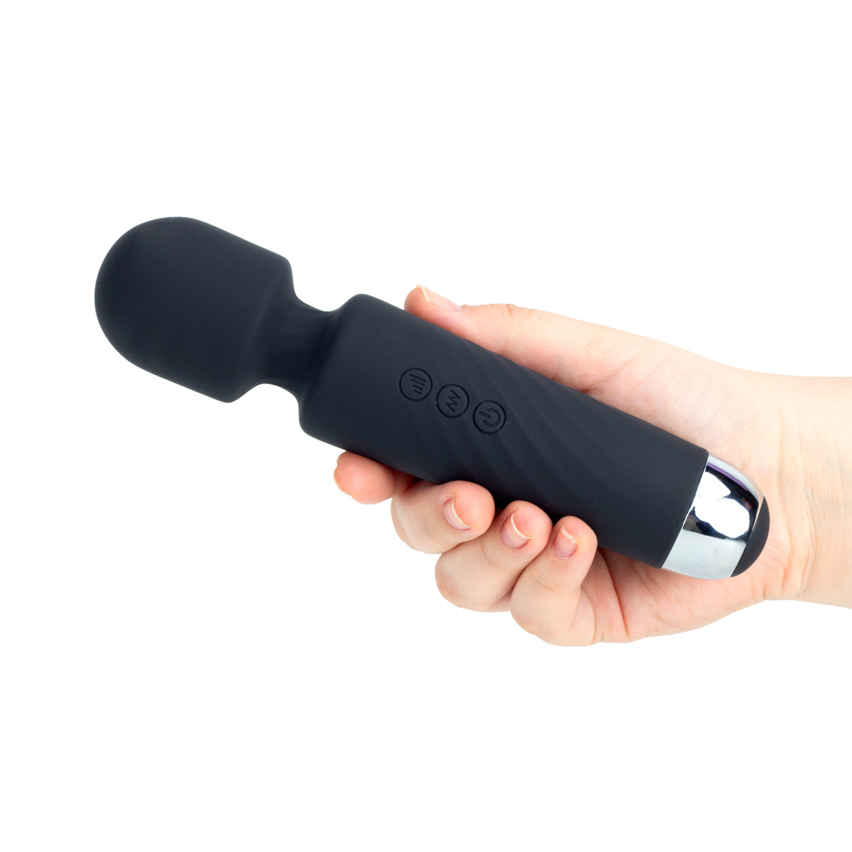 Vibrador Massageador em Silicone com 7 Modos de Vibração e 4 Níveis de Intensidade - S-Hande Hero | 19,7 x 4,4 cm | Disponível em 3 Cores - 12