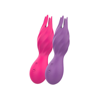 Estimulador de Clítoris Recarregável em Silicone com 9 Modos de Vibrações - S-Hande Jack | 15 x 3,7 cm | Disponível em 2 Cores