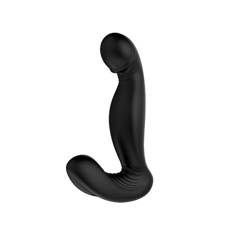 Massageador de Próstata Recarregável com Rotação 360° em 9 Modos de Rotação e Vibração - S-Hande Jiggle RCT | 9,9 x 2,8 cm - 2