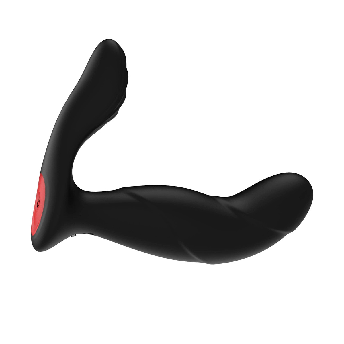 Estimulador Massageador de Próstata e Períneo em Silicone com 9 Modos de Vibração e Controle Remoto sem Fio - S-Hande Laken RCT | 11,3 x 3,1 cm - 2