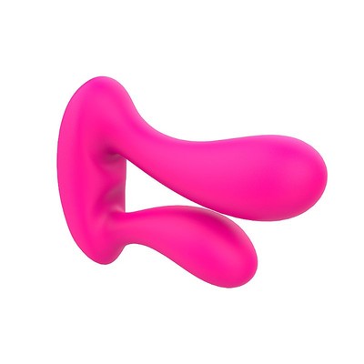 Foto 2 do produto Vibrador Duplo em Silicone com 9 Modos de Vibrações e Carregamento via USB - S-Hande Mento | Disponível em 2 Cores