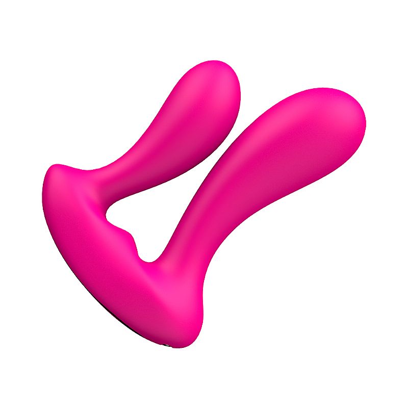 Vibrador Duplo em Silicone com 9 Modos de Vibrações e Carregamento via USB - S-Hande Mento | Disponível em 2 Cores - 3
