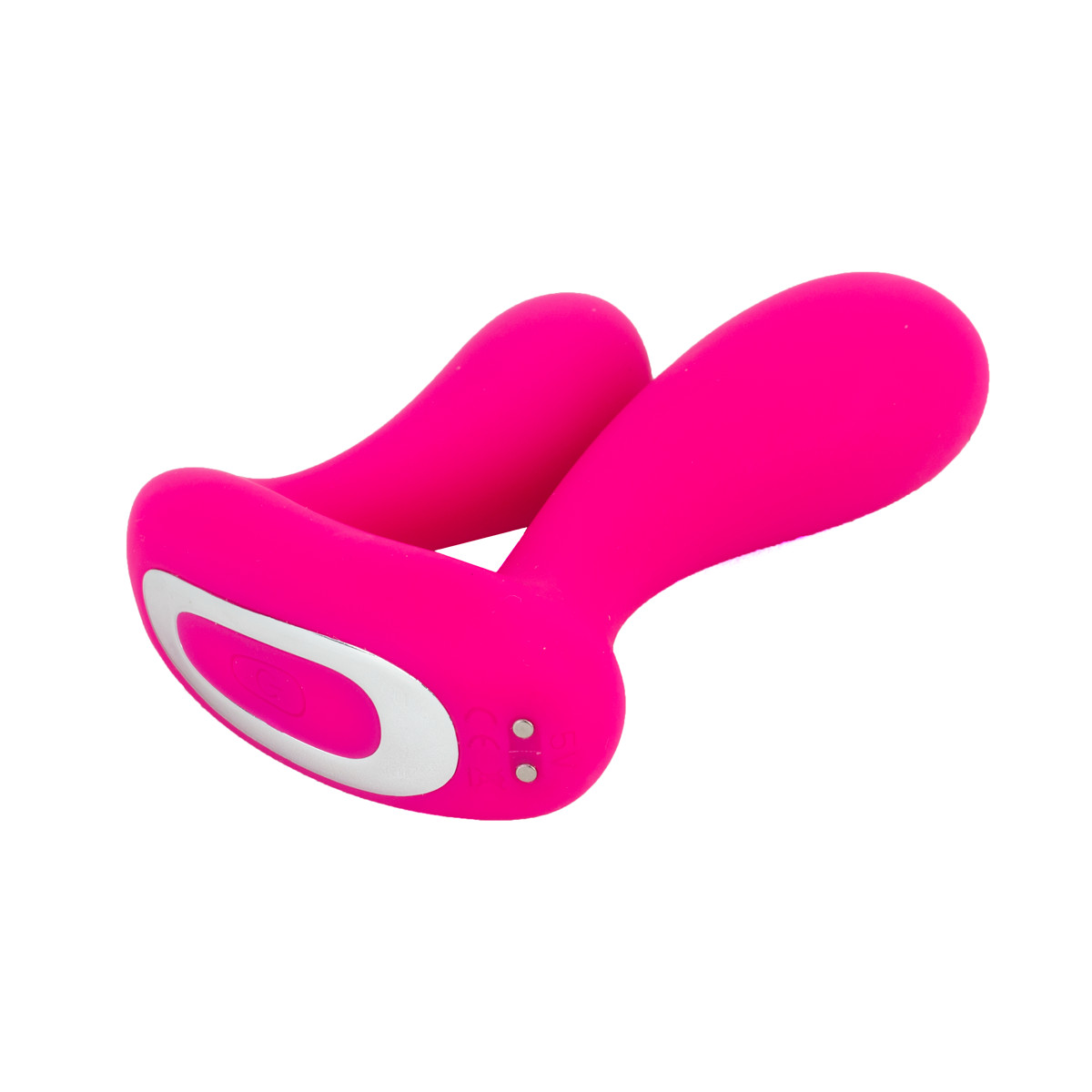Vibrador Duplo em Silicone com 9 Modos de Vibrações e Carregamento via USB - S-Hande Mento | Disponível em 2 Cores - 4