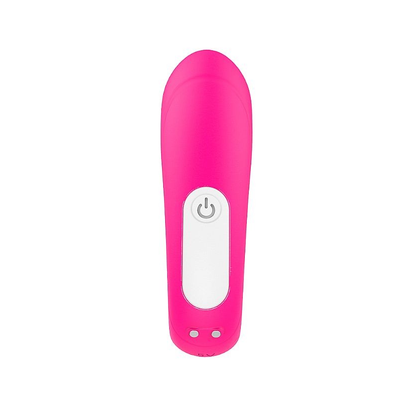 Vibrador de Casal em Silicone com Controle Recarregável e 9 Modos de Vibração - S-Hande Mermaid RCT - 10 x 4,6 cm | Disponível em 2 Cores - 7