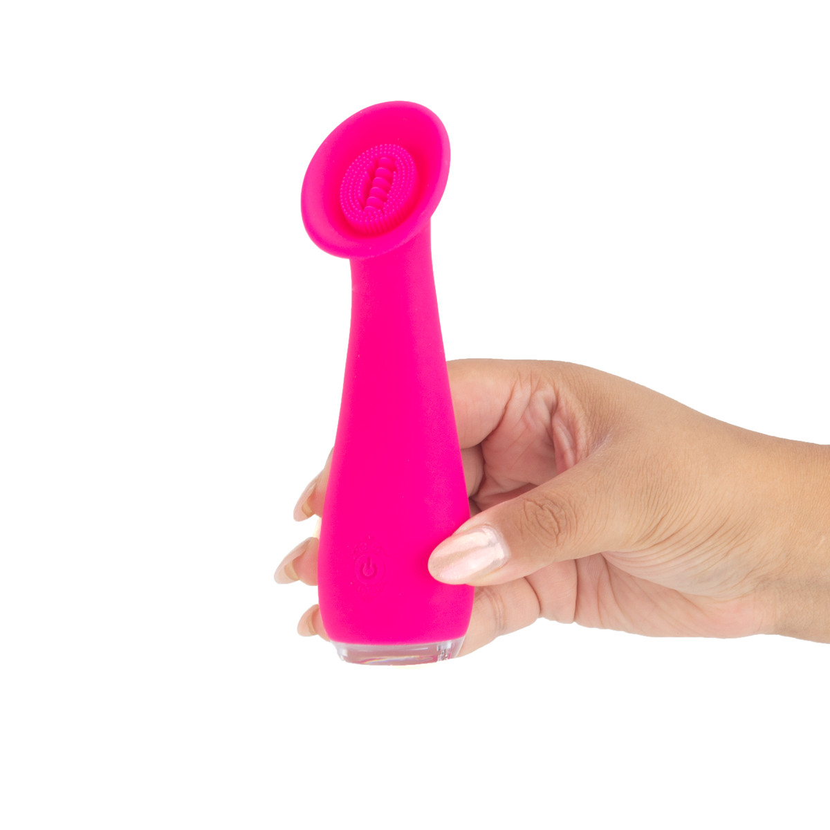 Estimulador de Clitóris em Silicone com 9 Modos de vibrações, Led, Recarregável e Resistente à Água - S-Hande Sunflower | 15,2 x 5,5 cm | Disponível em 2 Cores - 5