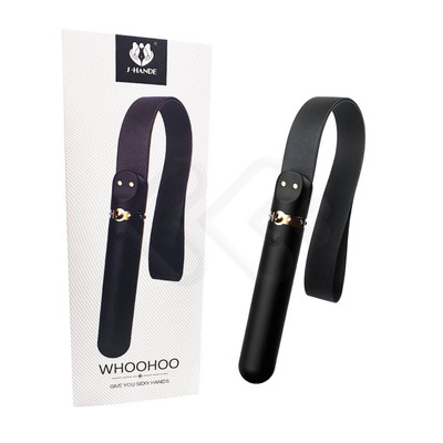 Foto 1 do produto Vibrador Personal Recarregável com Chicote e 9 Modos de Vibração - S-Hande Whoohoo | 12 x 3 cm
